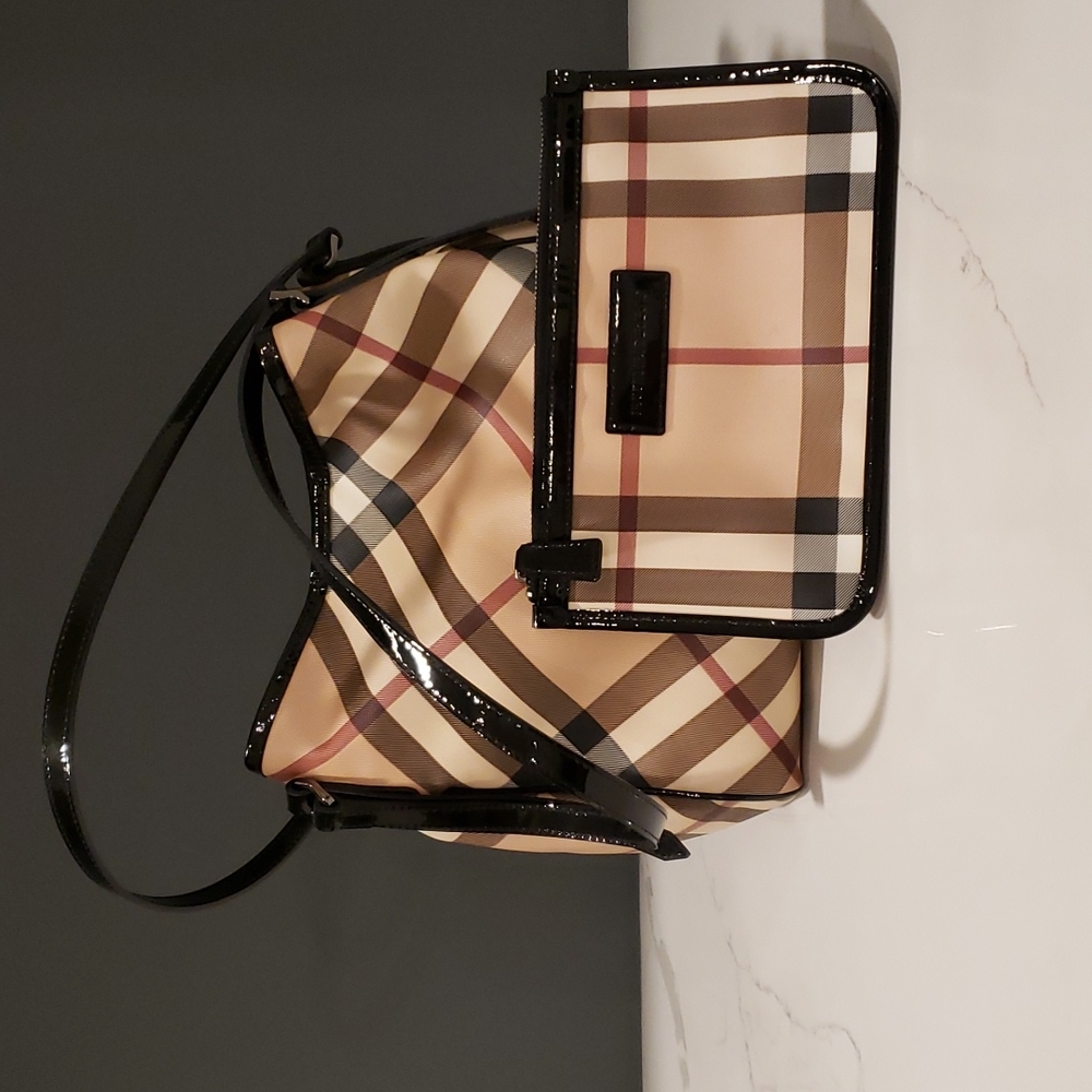 Burberry Super Nova Check shoulder bag